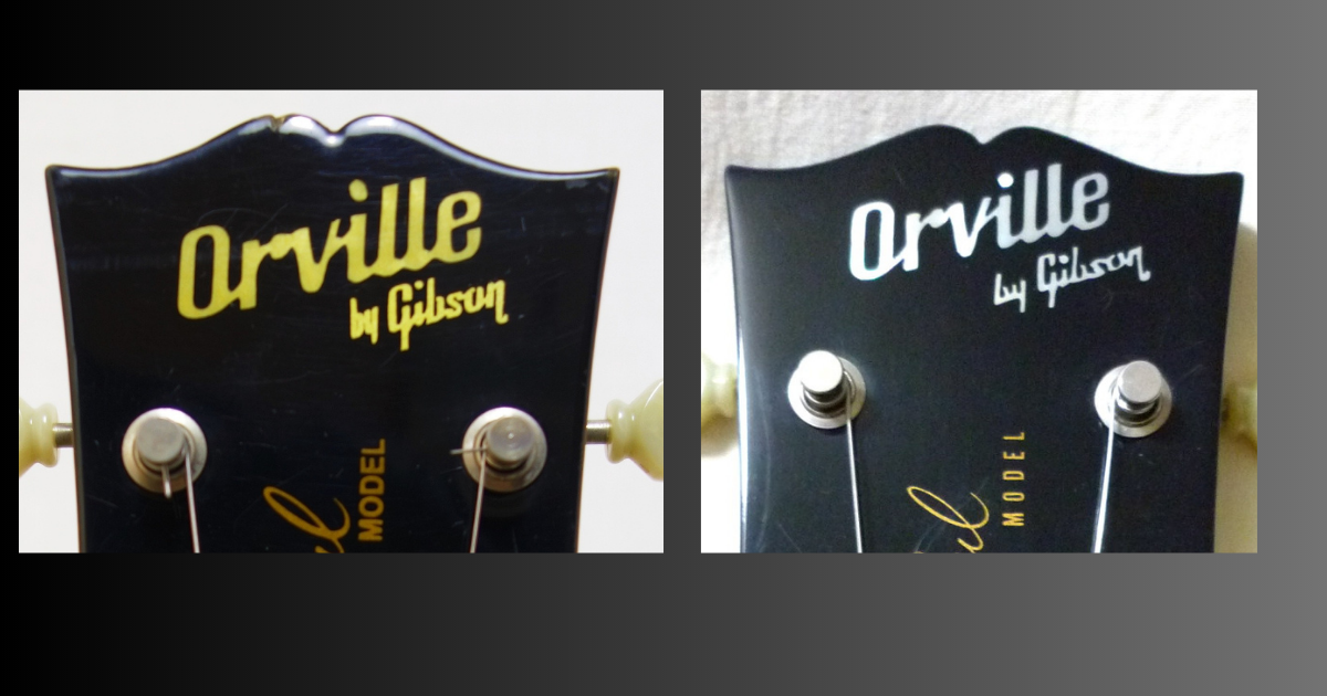 Orville by Gibsonのシリアルなどについて - CHAP レア楽器 画像倉庫