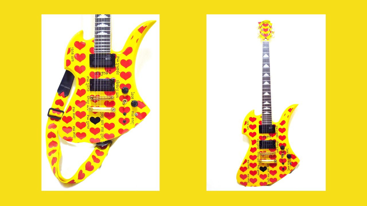 FERNANDES BURNY MG-145S Yellow Heartコメントありがとうございます 