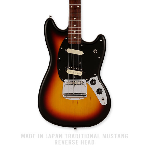 FENDER MADE IN JAPAN TRADITIONAL MUSTANG LIMITED RUN REVERSE HEAD - CHAP  レア楽器 画像倉庫